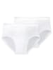 Schiesser Slip 2er Pack in Weiß