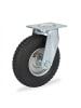 relaxdays Bockrolle in Schwarz/ Silber - 2.50-4