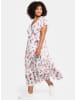 sheego by Joe Browns Chiffonkleid in weiß bedruckt