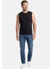Ragman Unterhemd / Tanktop Basic in Schwarz