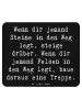 Mr. & Mrs. Panda Mauspad Spruch Stolpersteine im Alltag meistern... in Schwarz