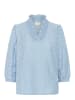 Kaffe Langarm-Bluse KAvictoria in Soft Chambray