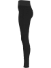 Urban Classics Urban Classics Damen Ladies Interlock High Waist Leggings in blk/blk