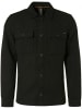 No Excess Langarm FreizeitHemd für Herren in schwarz
