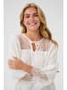 Kaffe Langarm-Bluse KAapril Regular fit in Chalk