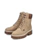 rieker Schnürstiefelette in beige
