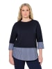 Ulla Popken Sweatshirt in marine