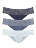 Vivance by Lascana Brasilslip in eisblau, rauchblau, navy
