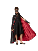 tectake Kinderkostüm Edler Vampirumhang Zweifarbiger Umhang in edlem Look, schwarz/rot