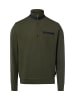 Bugatti Pullover in oliv - 0002