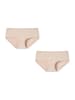 Schiesser Panty Invisible Cotton in Beige