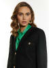 faina Damen Bouclé Blazer in Schwarz