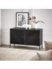 home24 Sideboard IKON 120 cm in Paulownia Schwarz