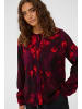 CULTURE Langarm-Bluse CUelsie Relaxed fit in Red Flower