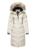 Steppmantel Schneesternchen in Off White