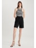 DeFacto Shorts BERMUDA SHORT in Schwarz