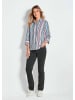 GOLDNER Bluse Bluse in bunt / gestreift