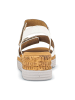 Gabor Comfort Keilsandaletten in Beige
