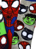 Spiderman 3er Pack Marvel Spidey Socken Spiderman Söckchen Strümpfe in Mehrfarbig