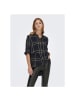 ONLY Langarmbluse in Night Sky-CREME CHECK