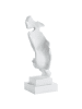 Beliani Dekofigur RAAHE in Weiß - (W) 11 x (H) 32 x (L) 11 cm