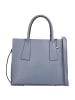 Florence Florence Handtasche Leder blau, grau ca. 32cm