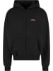 Mister Tee Zip-Kapuzenpullover in black