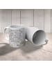 Mr. & Mrs. Panda Kaffeetasse Otter Stein mit Spruch in Grau Pastell