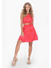 IZIA Women Skirt in red pink