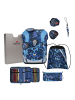 DerDieDas ErgoFlex Tiny Schulranzen-Set 6-teilig in Dark Dragon