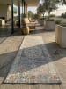 KADIMA DESIGN Teppich Outdoor Orientalisch pflegeleicht Balkon Terrasse Outdoor Garten in Grau