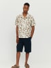 MAZINE Hemd Honolulu Shirt in clay/printed