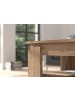 Inn.Furn Couchtisch Eiche Nox 100 x 60 cm, Wohnzimmertisch mit Ablage