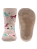 ewers 2er-Set Stoppersocken ABS 2er Pack Einhorn in tinte-dkl. beige mel.