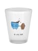 Mr. & Mrs. Panda Gläschen Kaffee Bohne ohne Spruch in Transparent