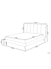 Beliani Doppelbett BETIN in Beige - (W) 220 x (H) 118 x (L) 230 cm