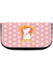 Mr. & Mrs. Panda Beauty Bag Einhorn König ohne Spruch in Rot Pastell