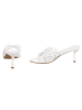 Ital-Design High-Heel Sandalette in Weiß