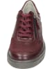 Comfortabel Schnürschuhe in bordeaux