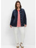 sheego Jeansjacke in dark blue denim
