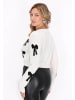 faina Women Cardigan in offwhite