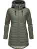 ragwear Outdoorjacke Sandrra Long in Olive