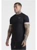 SikSilk T-Shirt in black