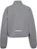 Hummel Halbreißverschluss Jacke Reflektierend Logo Hmltech Damen in GREY MELANGE