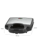 Clatronic Toaster ST 3778 in Silber