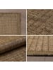 Melius Vivere Outdoor Teppich GIZA Braun Rund