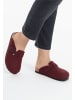 VITAFORM Wollfilz Clogs in bordeaux