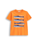 Coccodrillo T-shirt mit kurzen Ärmeln in orange