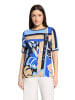 Betty Barclay Casual-Shirt mit Tunnelzug in Dunkelblau/Blau