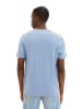 Tom Tailor T-Shirt PRINTED POCKET in Blau